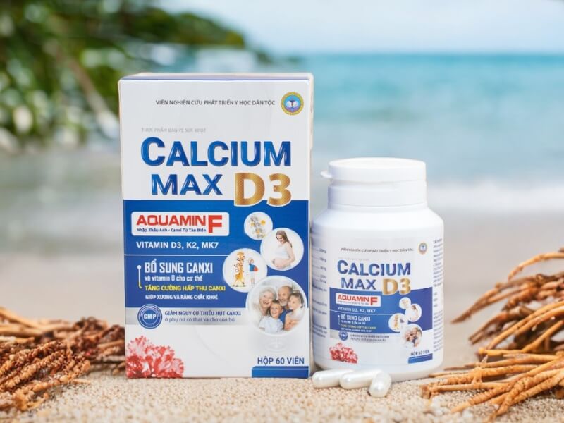 Calcium Max D3 – Nguồn cung cấp canxi từ tảo biển